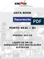 Adequação das instalações elétricas face à nova NR-10 no site da Faurecia em Porto Real-RJ