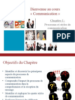 Chap I - Processus Et Styles de Communication