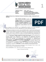 SOLICITO SE DECLARE CONSENTIDA DISPOSICION DE ARCHIVO