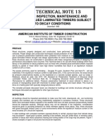 APA Technical Note - Decay Related In-Service Inspection Maintenance Repair of GLB