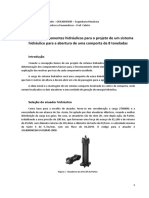 Seleção de Componentes Hidráulicos para Sistema de Abertura de Comporta