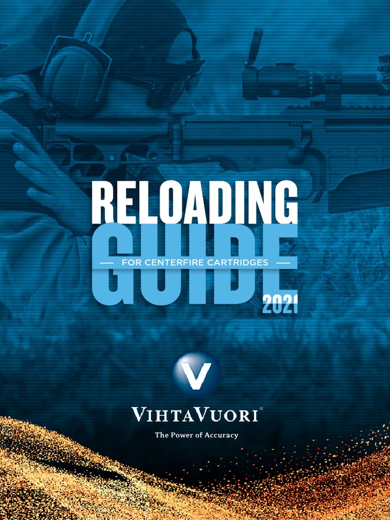 Vihtavuori Reloading Data Guide | PDF | Cartridge (Firearms) | Bullet