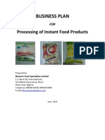 BPLAN 4 Food Processing