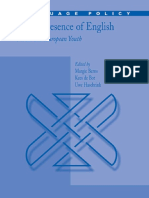 (Language Policy, 7) Margie Berns, Kees de Bot, Uwe Hasebrink - in The Presence of English - Media and European Youth-Springer US (2006)