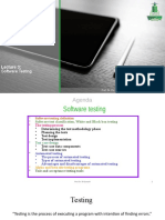 Lecture 3 - Software Testing-V1