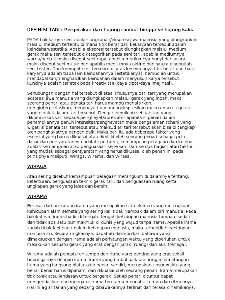 Komposisi Tari Pdf