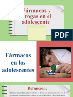 Farmacos y Drogas en Los Adolescentes