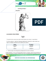 Learning Activity 4 Evidence: My Sense of Justice