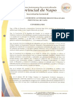 Napo Ordenanza Sustitutiva Actualiza y Aprueba PDOT 2019 2015