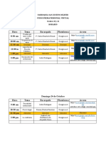 Curso prematrimonial San Justino Octubre