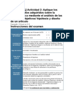 Análisis del artículo Capital psicológico y su relación con el estilo de vida de universitarios mexicanos