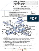 Devoir de Synthèse N°1 - Technologie Modélisation + Système de Numération - 2ème Informatique (2011-2012) MR Mighri Lotfi