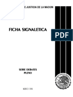 Ficha Signaletica SCJN