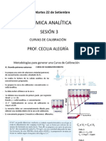 SESIÓN 3 Curva de Calibración