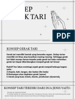 Konsep Tari