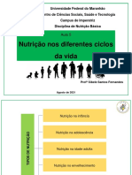 Aula 6 - Nutrição Nos Diferentes Ciclos de Vida