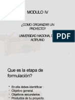 Formulacion de Proyectos 2