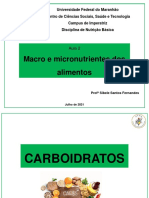 Aula 2 - Macro e micronutrientes