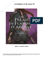 Télécharger Livre Gratuit Un Palais D'épines Et de Roses T4 (PDF - EPub - Mobi) Auteur Sarah J. Maas