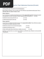 Décimo Aplicaciones: Quiz No. 2 Tipo 2 Aplicaciones Financieras (44 Marks)