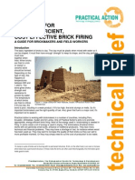 Ten Rules For Energy Efficient, Cost Effective Brick Firing: A Guide For Brickmakers and Field-Workers