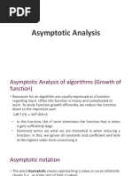 Asymptotic Analysis