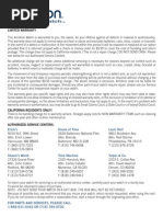 Download Armitron Warranty by b2basics SN54049372 doc pdf