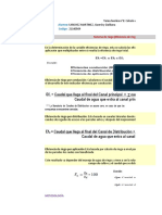 Calculo de Eficiencia de Riego