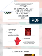 Anticoagulantes y Antiagregantes Plaquetarios CLQX