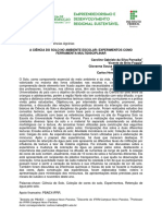 A Ciência Do Solo No Ambiente Escolar Experimentos Como Ferramenta Multidisciplinar