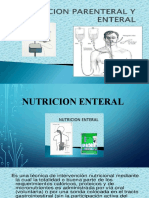 Alimentacion Parenteral y Enteral