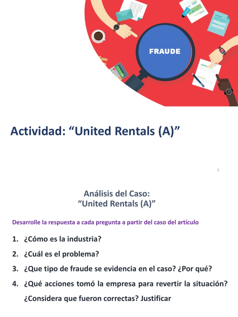 Actividad Caso Harvard United Rentals (A) PDF