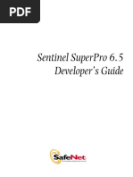 Sentinel Superpro 6.5 Developer'S Guide