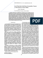 Numerical Calculation of Equivalent Grid Block Permeability Tensors