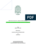 Práctica de Disoluciones Quimicas