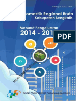 BPS Produk Domestik Regional Bruto Kabupaten Bengkalis Menurut Pengeluaran 2014-2018