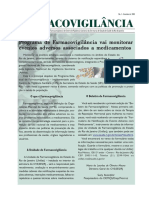 Primeira edição do Boletim de Farmacovigilância do Estado do Rio de Janeiro