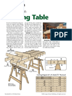 Knock Down Cutting Table