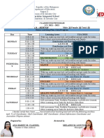 HLP Class Program G 8 2021 2022