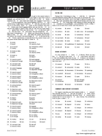 Everyday Vocabulary Airport and Banking Terms