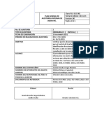 Plan General de Auditorías Internas de Jabon Inc