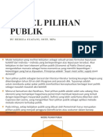 Model Pilihan Publik