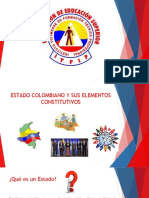 Elementos constitutivos del Estado Colombiano