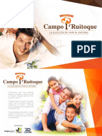 Brochure Campo Ruitoque - para Correos