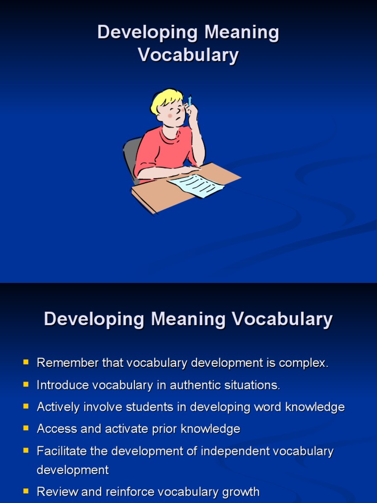 Effective Vocabulary Instruction Strategies | PDF | Vocabulary | Word