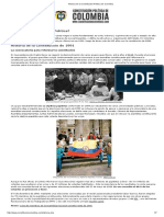 Historia de La Constitución Política de Colombia