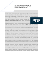 Nasionalisme Dan Bela Negara Dalam Perspektif Ketahanan Nasional