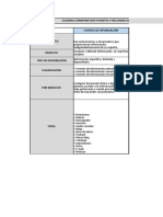 Cuadro Comparativo - Fuentes y Recursos de Información