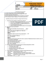 SMA IT English PTS Review