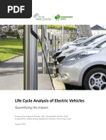 2018-63 Lifecycle Analysis of Electric Vehicles - Kukreja